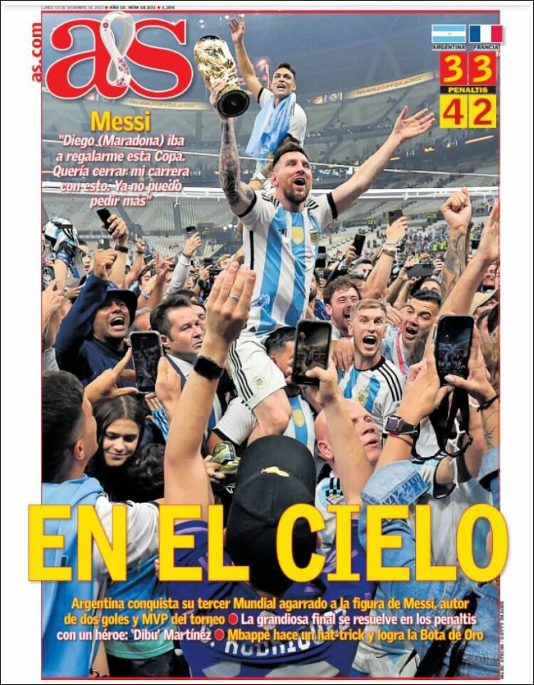 AS, Argentina campeón del Mundial.