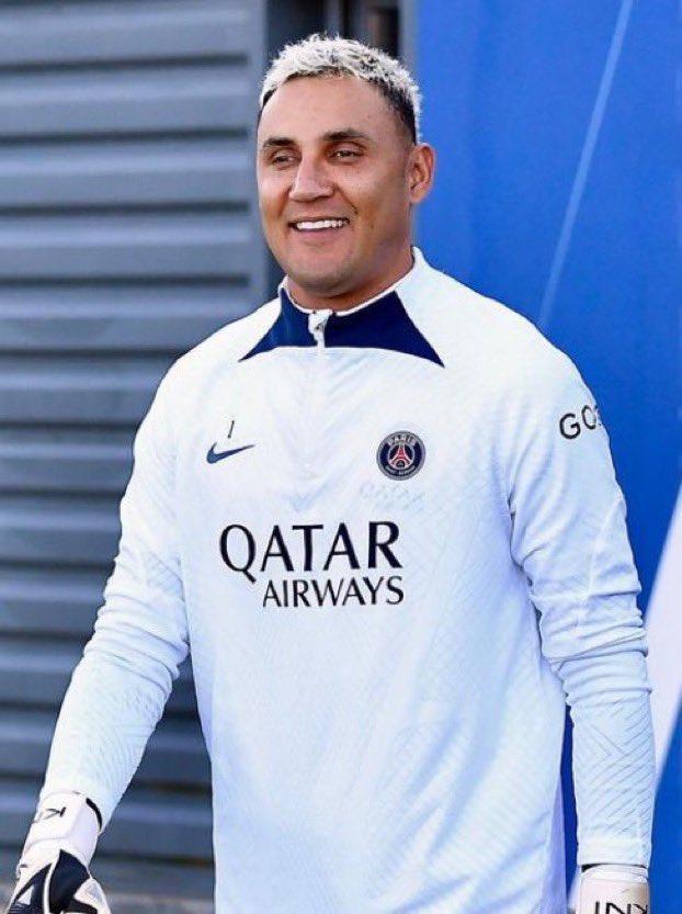 Esta fue la foto por la que acusaron de llegar con sobrepeso a Keylor Navas.