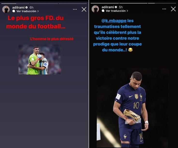 Adil Rami contra Dibu Martínez