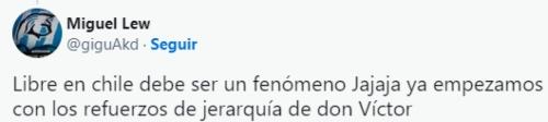 Los fanáticos no están conformes con la posible llegada de Óscar Opazo. Imagen: Pantallazo.