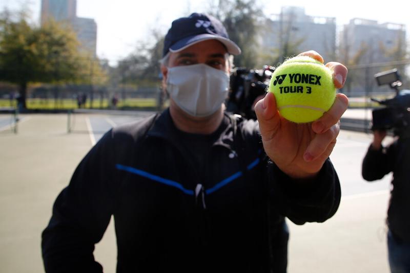 Fernando González se casó con Luciana Aymar. Imagen: Photosport.