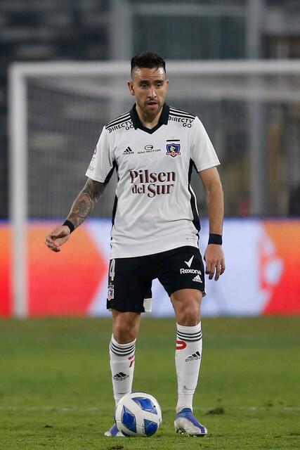 Matías Zaldivia defendió la camiseta de Colo Colo en la última temporada. Imagen: Photosport.