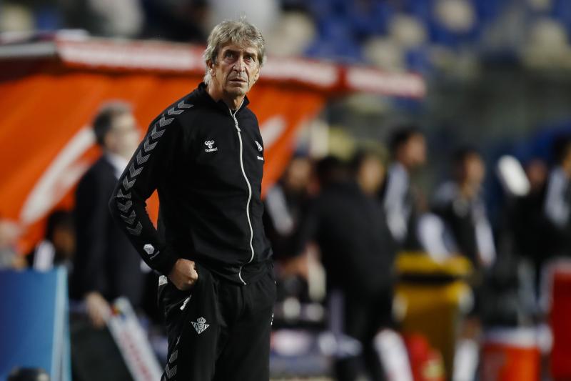 Manuel Pellegrini, DT de Real Betis.