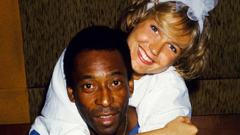El romance de Pelé y Xuxa fue de los más populares en Brasil y el mundo durante la década de los 80
