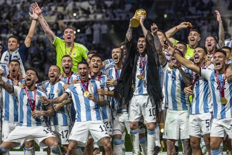 Argentina ganó el Mundial Catar 2022. Imagen: Photosport.
