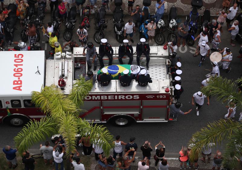 Pelé falleció a los 82 años en Brasil. Imagen: Reuters.