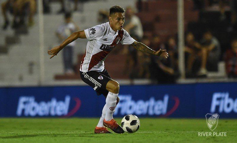 Carlos Auzqui defendió la camiseta de River Plate. Imagen: Instagram.