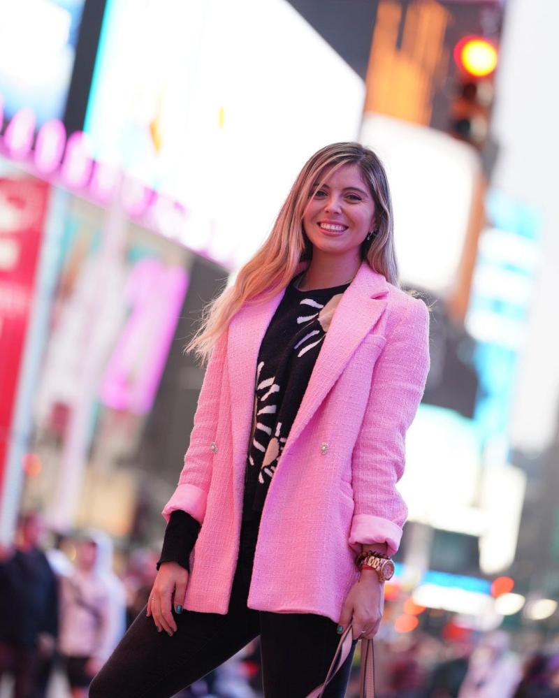 Verónica Bianchi en Estados Unidos.