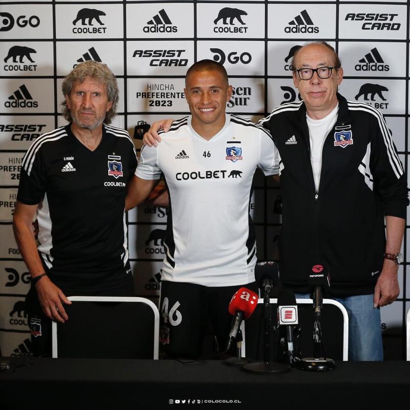 Leandro Benegas usará la 22 en Colo Colo - Instagram