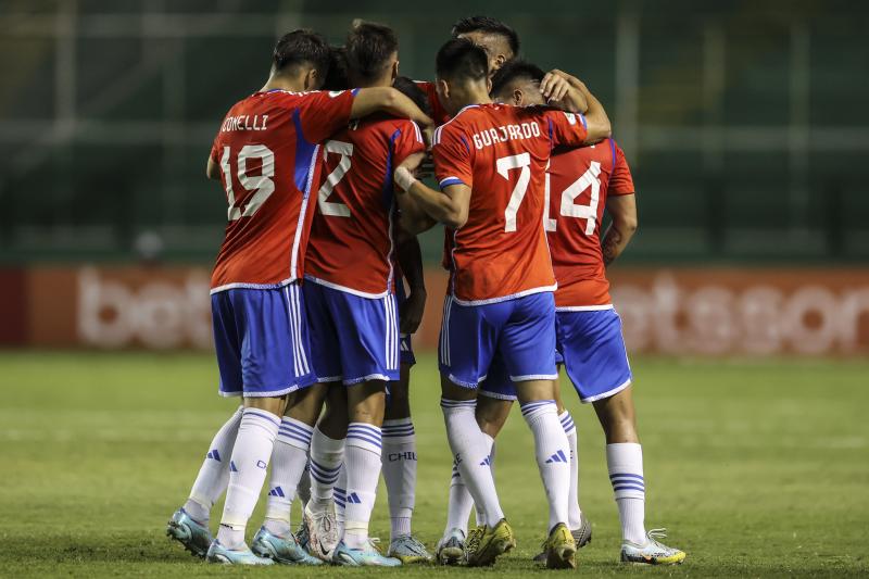 La Roja sigue con vida en el Sudamericano Sub 20. Crédito: Conmebol.