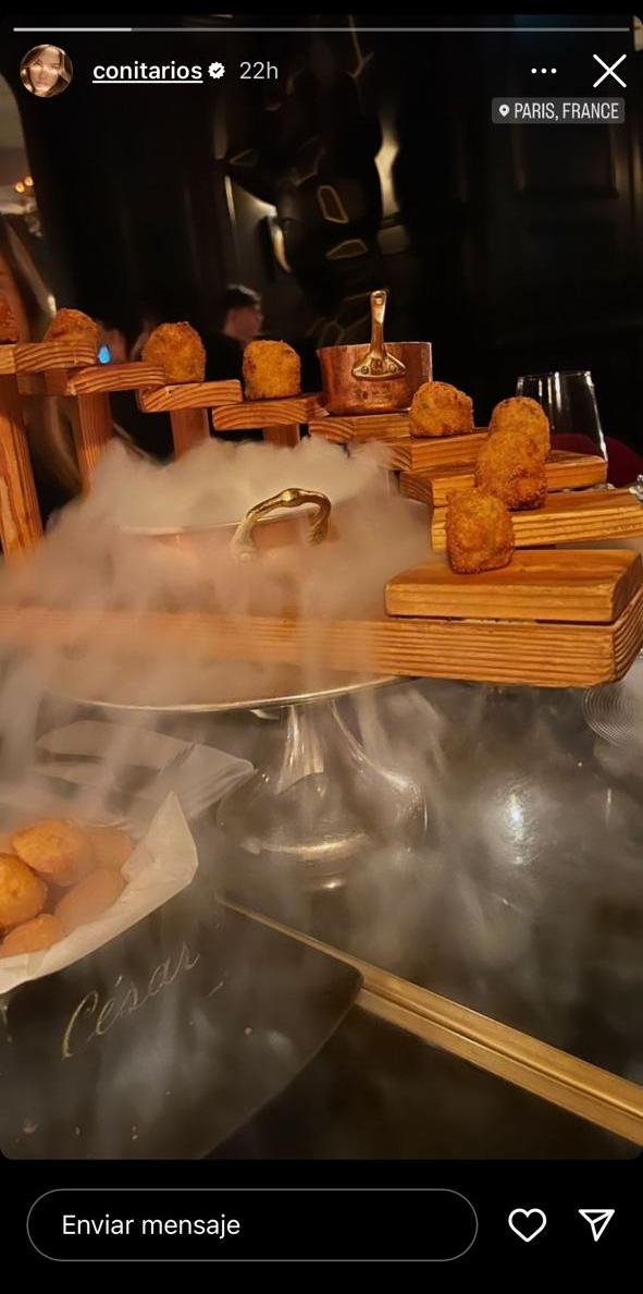 Constanza Ríos, ex de Guillermo Maripán, mostró en sus redes sociales que se encuentra en Paris. (Instagram)