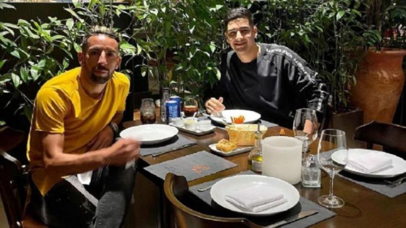 Mauricio Isla y su hermano, Pablo Isla. (Instagram)