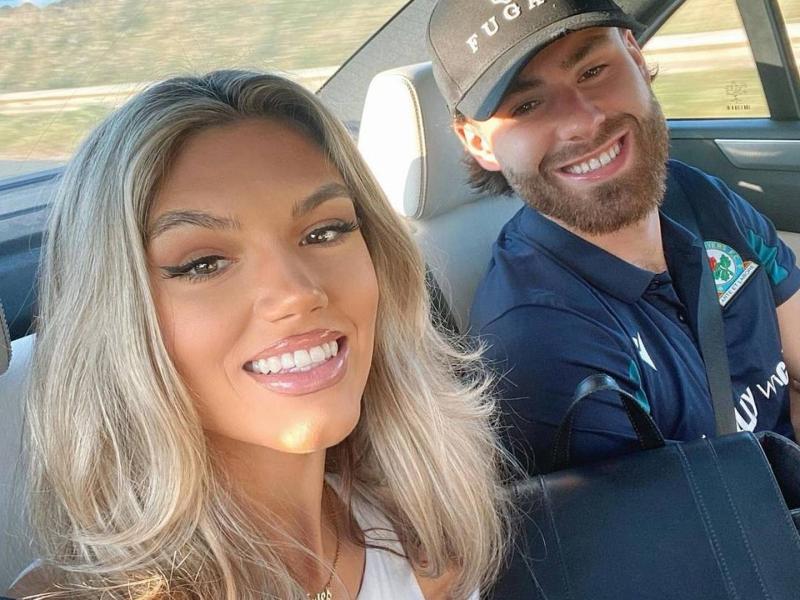 Ben Brereton y Kimberley Abbott