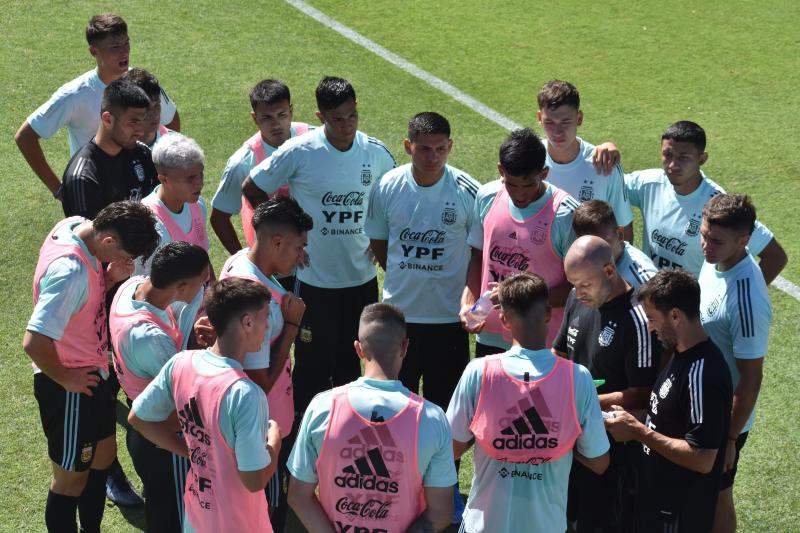 Argentina se prepara para el Sudamericano Sub 20 de Colombia. (Twitter)