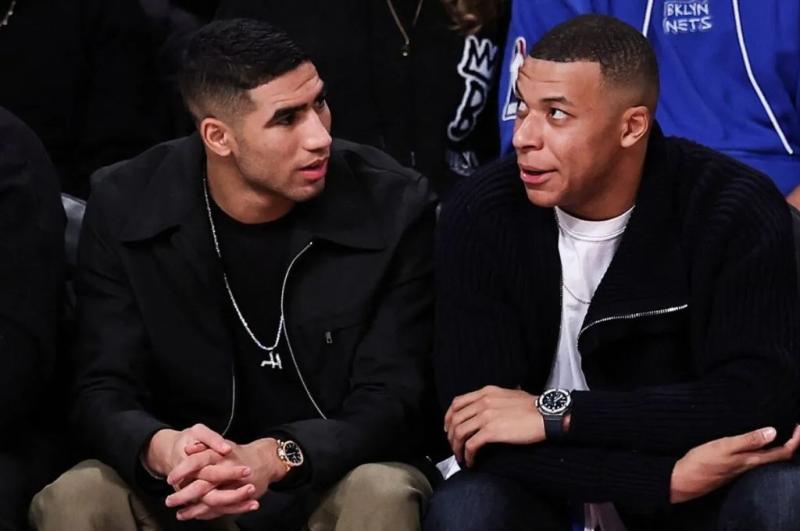 Mbappé vivió una mala noche viendo la NBA por culpa de hinchas argentinos.