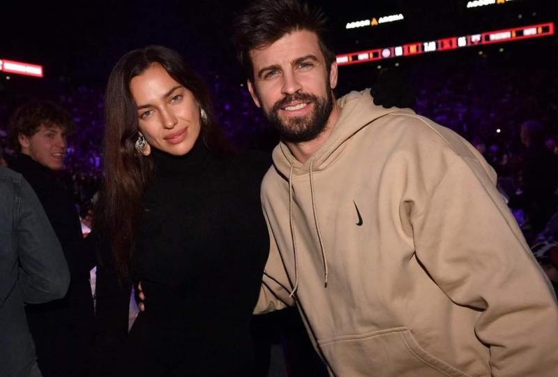 Gerard Piqué fue fotografiado con la ex novia de Cristiano Ronaldo, Irina Shayk.
