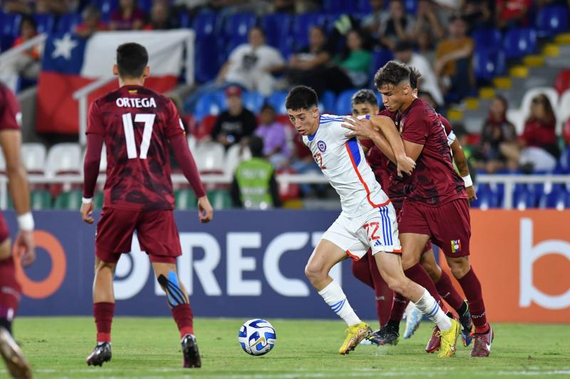 La Selección Chilena quedó eliminada del Sudamericano Sub 20. Imagen: Facebook La Roja.
