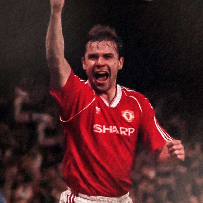 Brian McClair sorprendió a los fanáticos de Manchester United