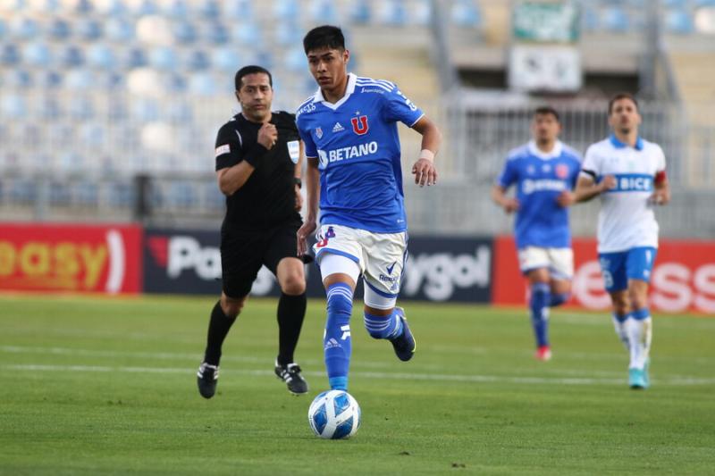 Darío Osorio podría dejar la U para partir a Europa. Crédito: Photosport.