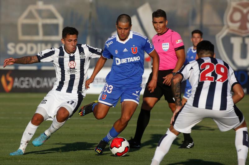 Universidad de Chile venció a Talleres en compromiso amistoso. Imagen: Photosport.