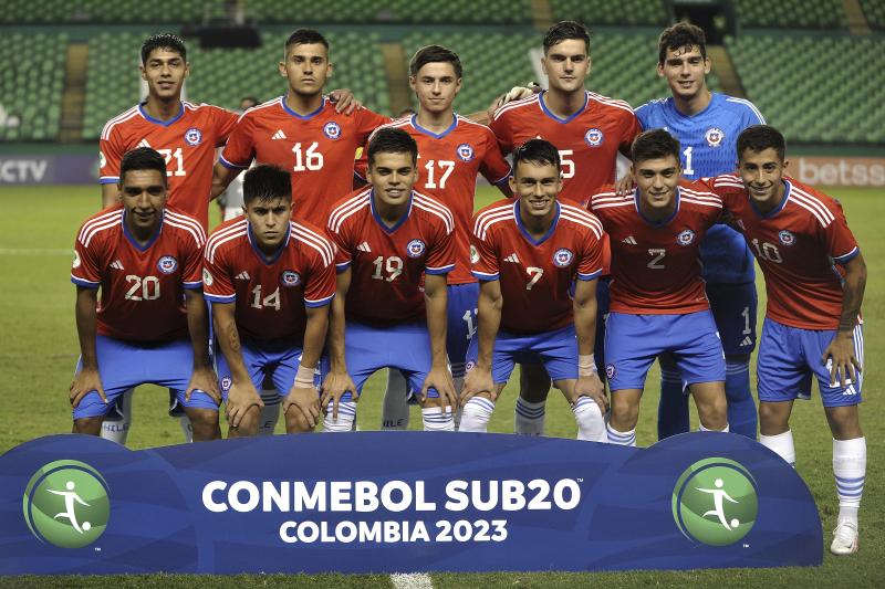La Roja en el Sudamericano Sub 20. (Photosport)