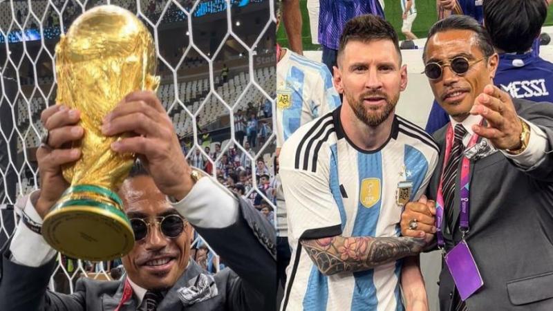 Salt Bae será duramente sancionado por la FIFA.