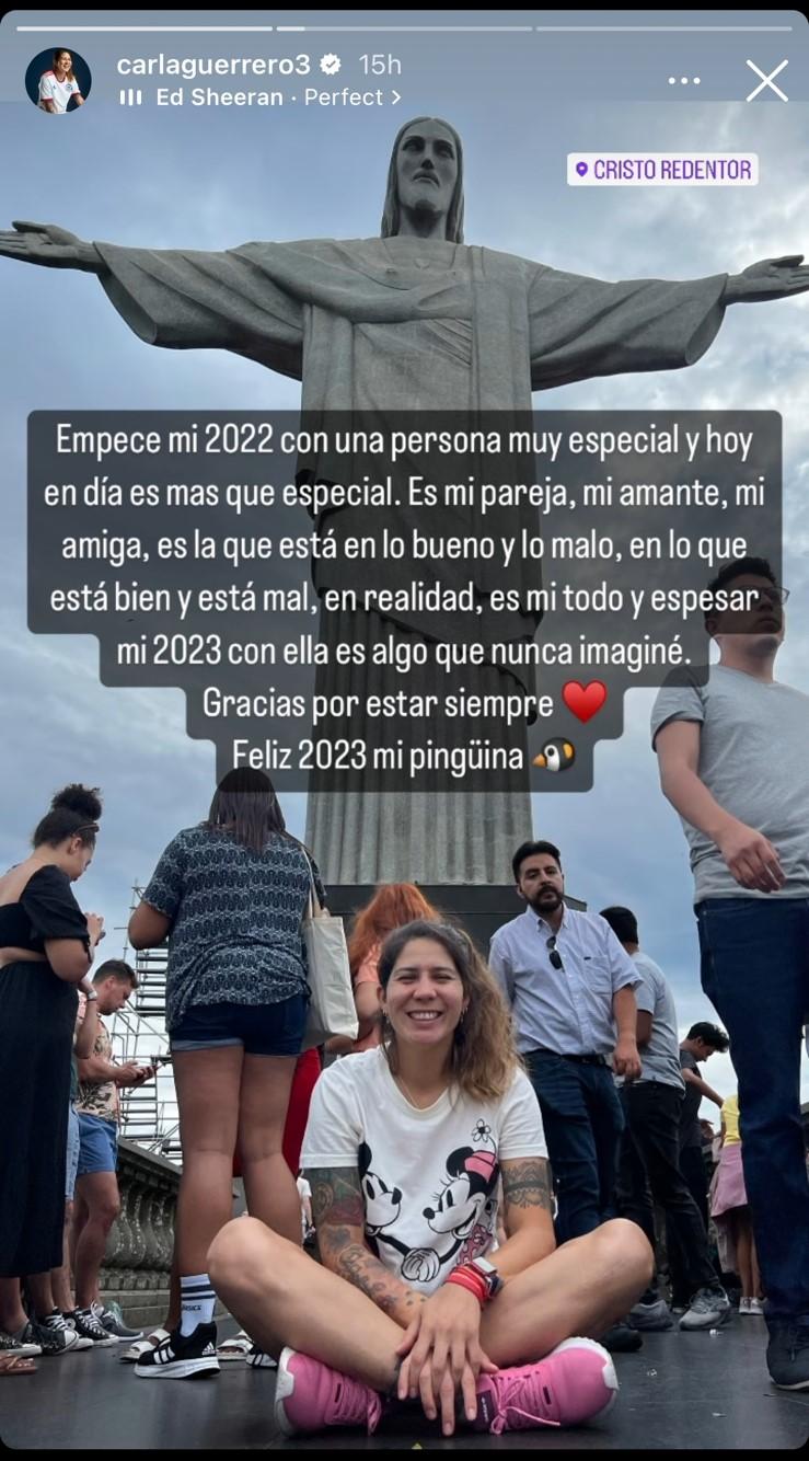 Carla Guerrero vía redes sociales.