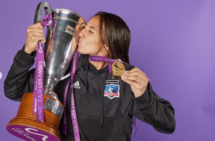 Antonia Canales, ex arquera de Colo Colo. (Instagram)