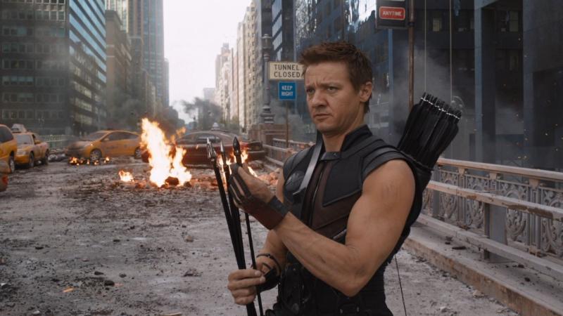 Jeremy Renner en "Ojo de Halcón" - Marvel