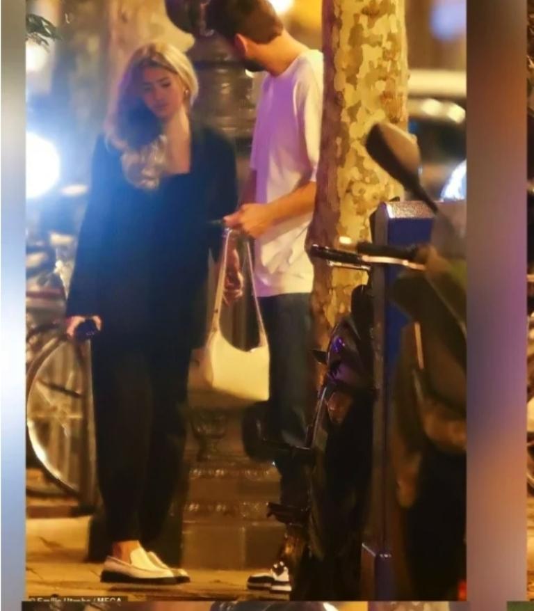 Clara Chía con Gerard Piqué.