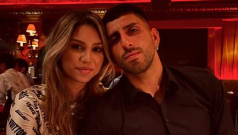 Guillermo Maripán y Constanza Ríos tuvieron una relación en el año 2021. (Instagram)