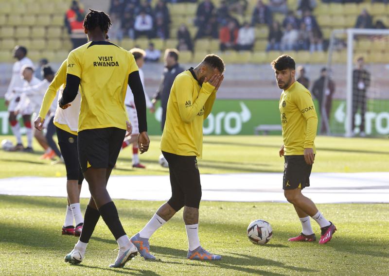 Neymar Jr protagonizó un encontrón con Luis Campos - Reuters