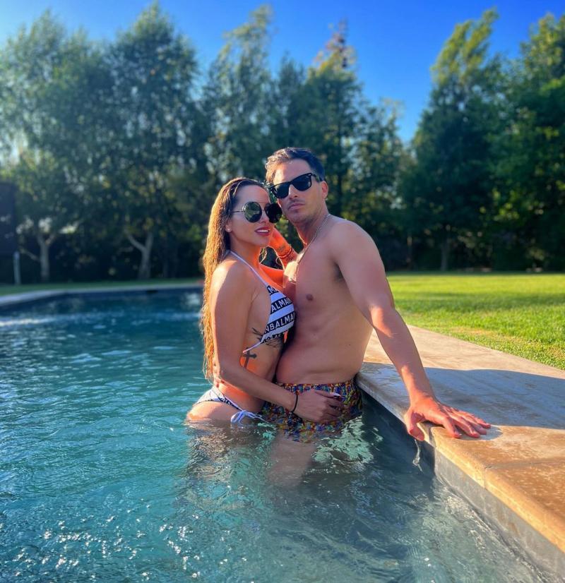 Marité Matus y su actual pareja Camilo Huerta, luego de separarse de Arturo Vidal - Instagram