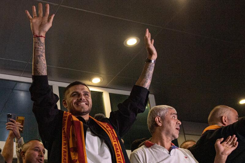 Mauro Icardi en Turquía - AFP