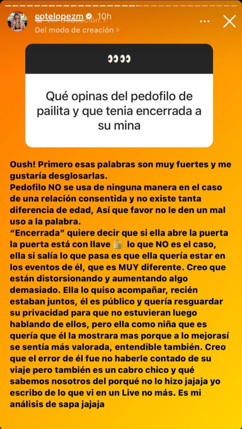 La ferrea defensa de Coté López hacia Pailita.