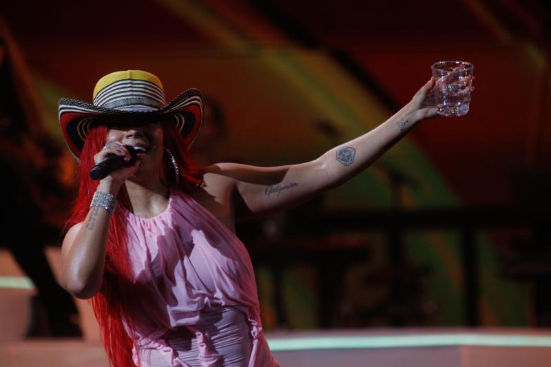 Hasta Yamila Reyna cantó las canciones de Karol G a todo pulmón.