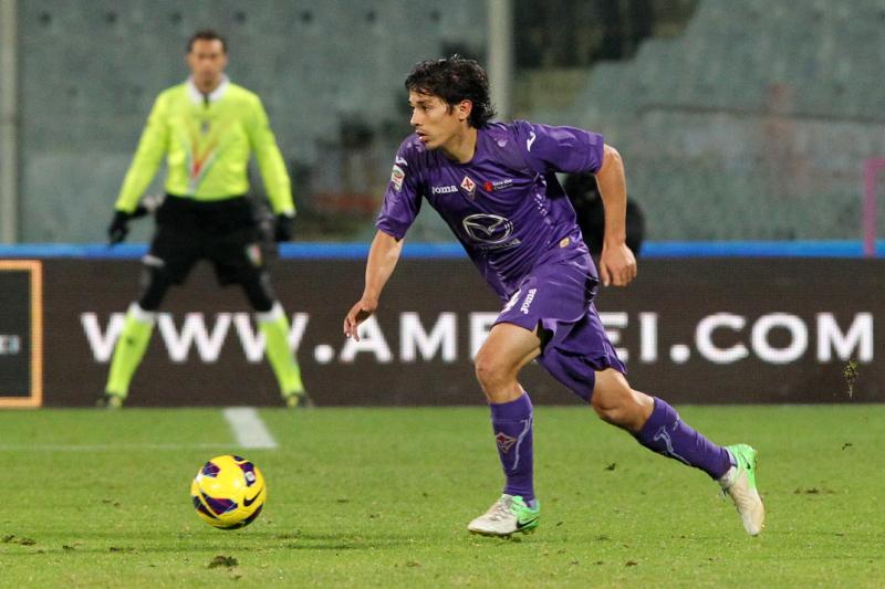 Matías Fernández en Fiorentina (Agencia Uno)