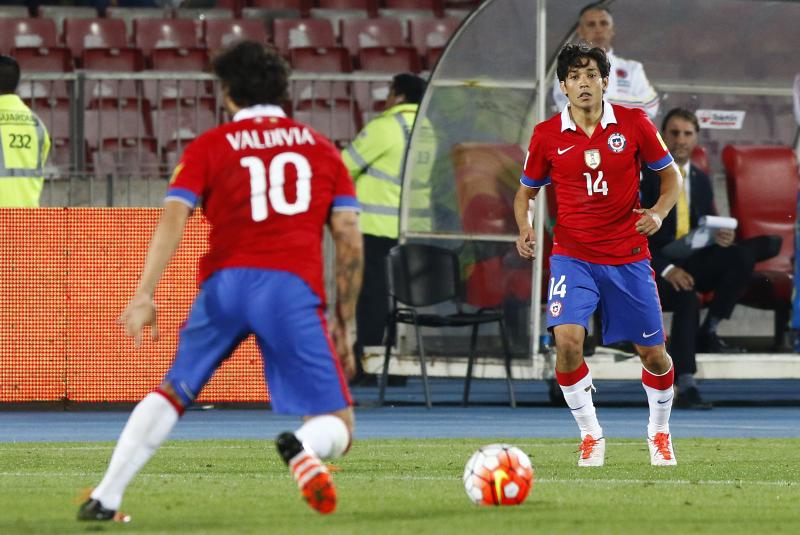 Matías Ferández en la Roja (Agencia Uno).