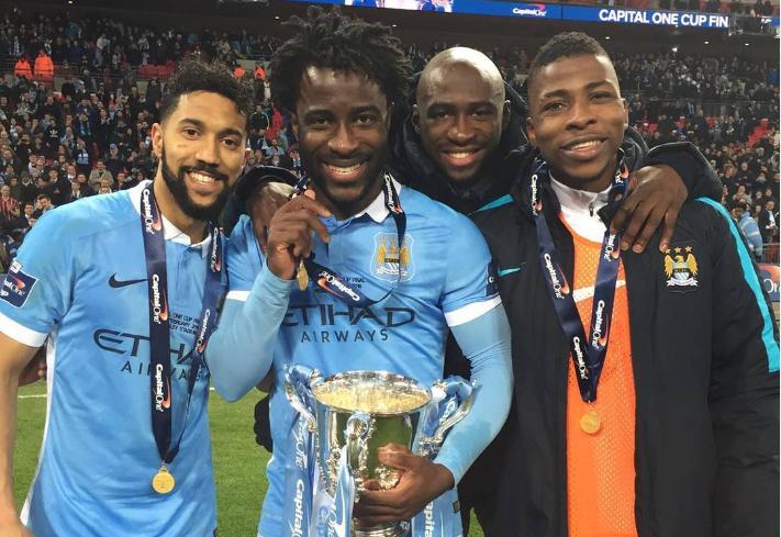 Wilfried Bony en su paso por Manchester City - Instagram