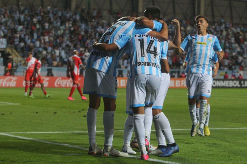Magallanes apabulló a Always Ready en la Copa Libertadores 2023. Crédito: Photosport.