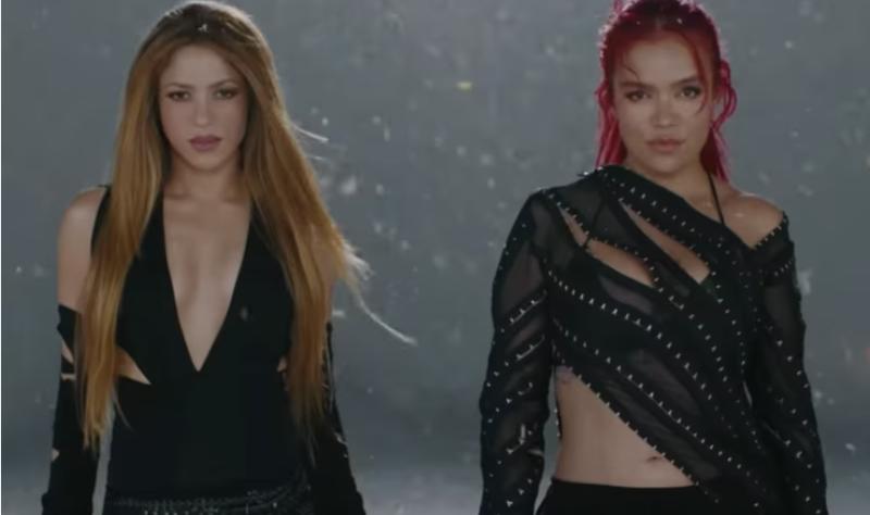 La incendiaria letra de la nueva colaboración entre Shakira y Karol G (Captura de pantalla)