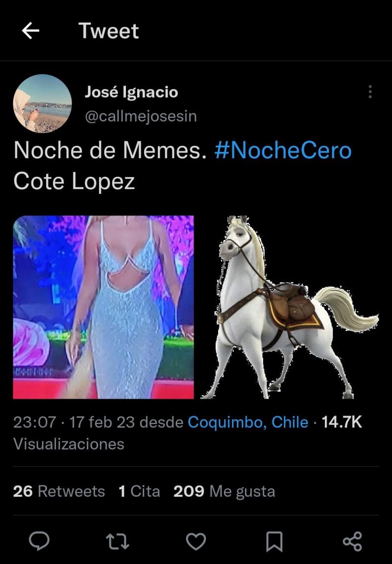 Memes de gala del Festival de Viña del Mar