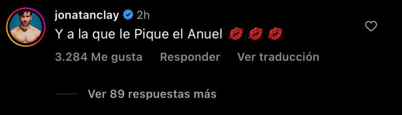 Comentarios en la publicación de Shakira y Karol G.