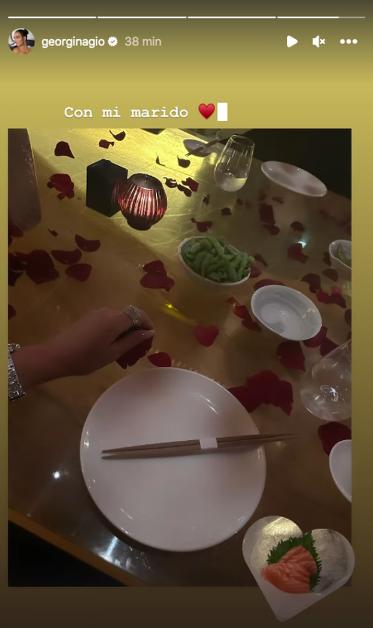 Georgina Rodríguez compartió romántica celebración de San Valentín junto a Cristiano Ronaldo y encendió las alarmas de matrimonio.