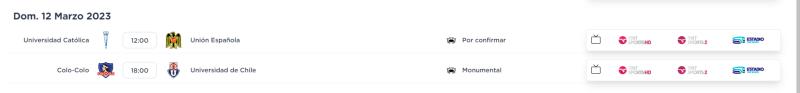 La ANFP publicó el horario del Superclásico entre Colo Colo y la U.