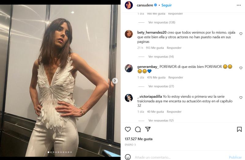 Los fans de Cansu Dere están preocupados.