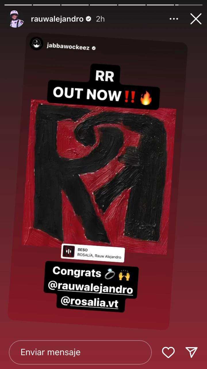 Rosalía y Rauw Alejandro