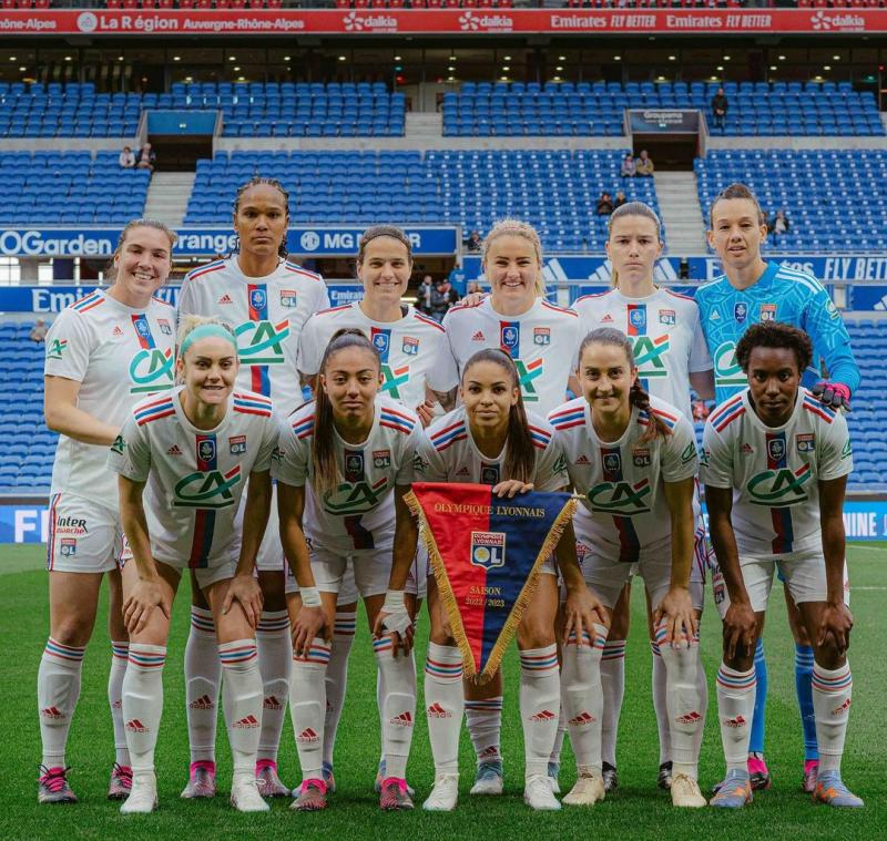 Olympique de Lyon busca clasificar a las semifinales de la UEFA Champions League. Imagen: Instagram.