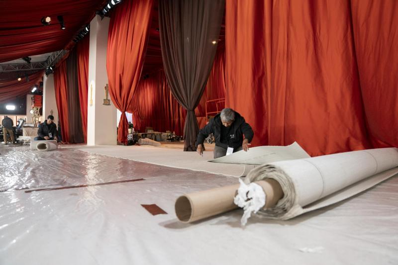 Alfombra champaña de los Premios Oscar