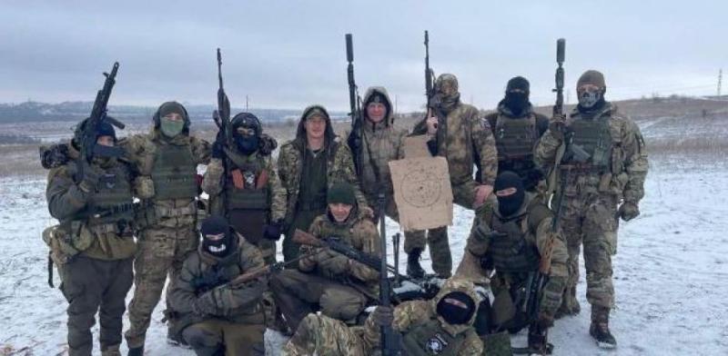 Andrey Solomatin es miembro de "La Española", uno de los batallones más temidos de la guerra de Ucrania.